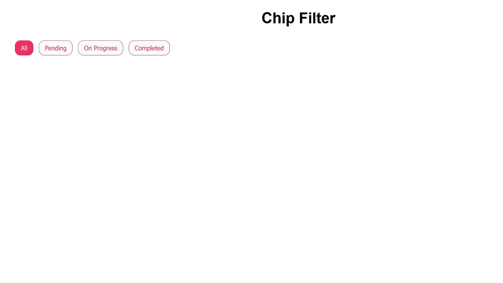 Adding filter chips {caption: Fig.2: Adding filter chips}
