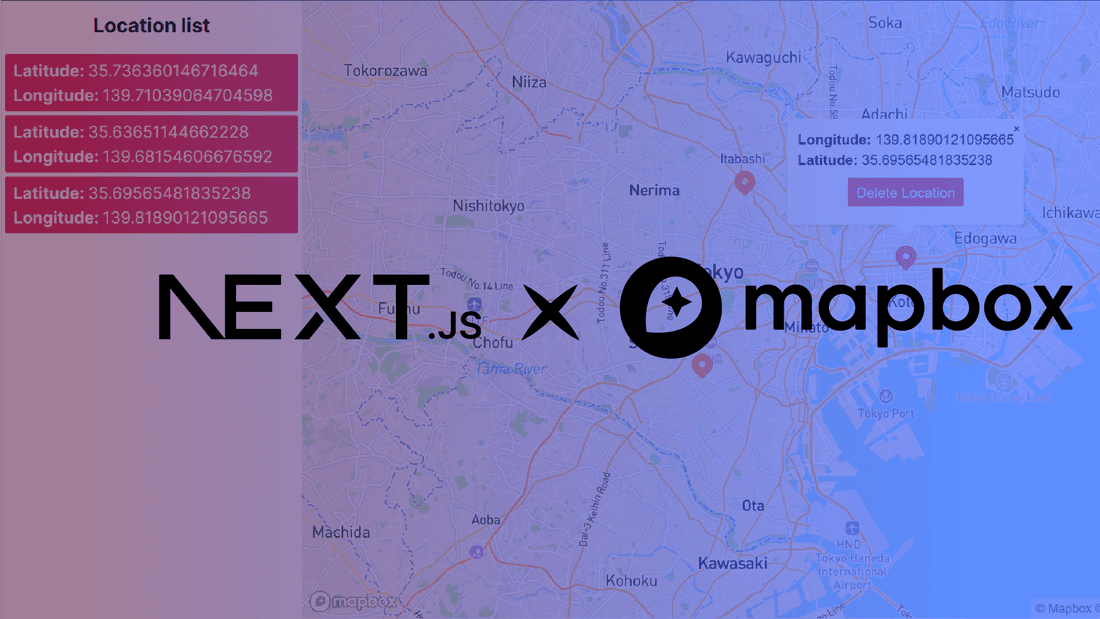 How to add and remove a location on the map in Next js